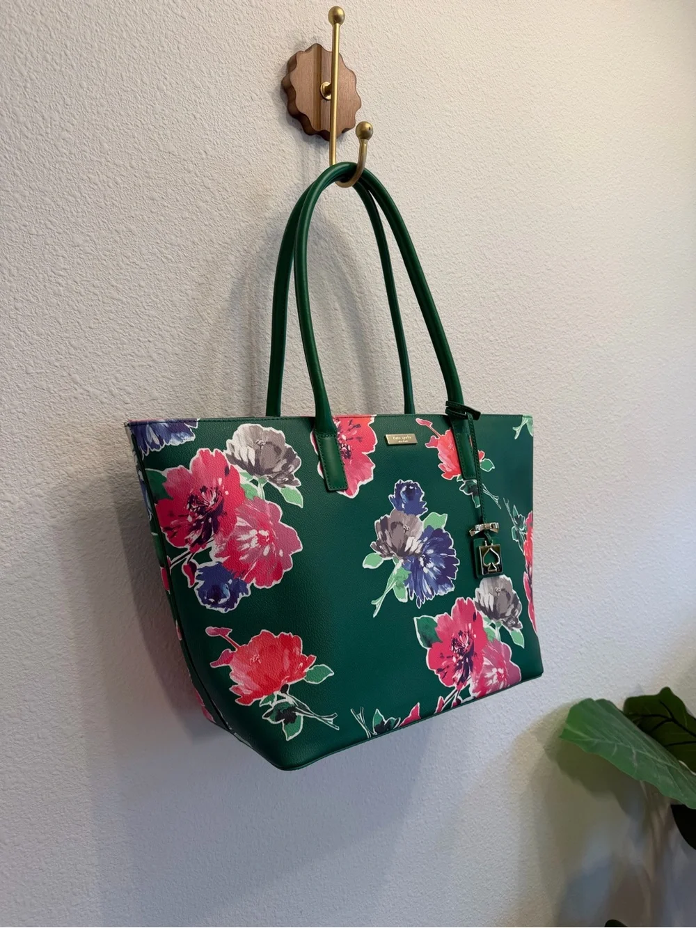 Kate Spade New York floral tote bag 🌸